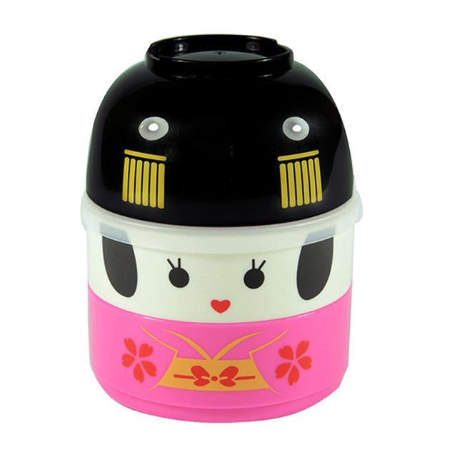 Japanese Kokeshi Bento Box - Geisha