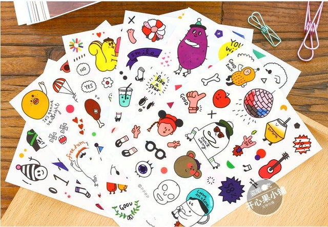 Cute Kawaii Sticker Notes