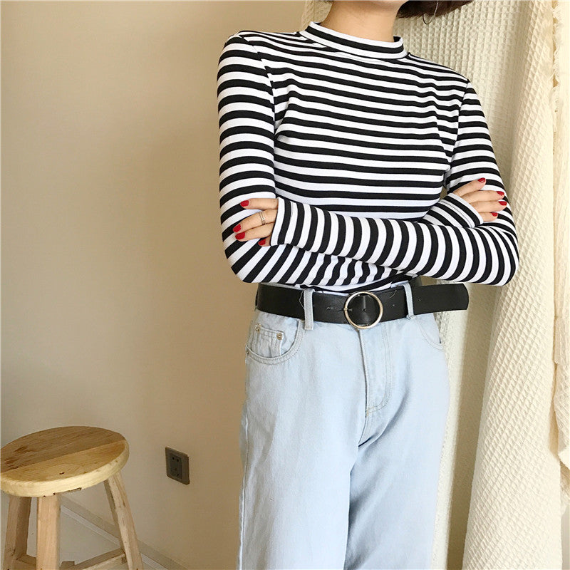 Harajuku Striped Long Sleeve