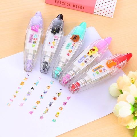 Decorative sticker applicator -  Cute Illustrations