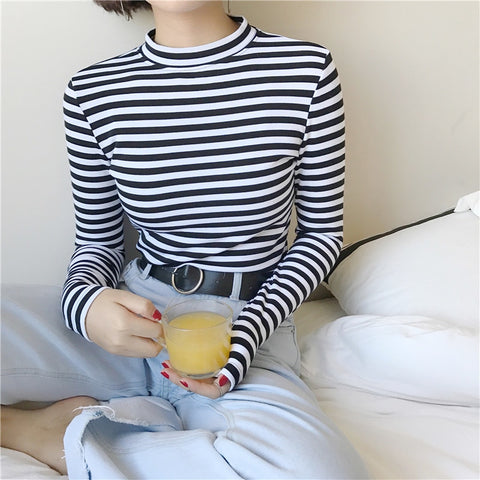 Harajuku Striped Long Sleeve