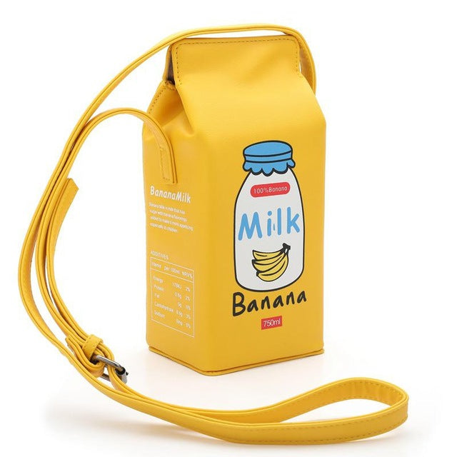 Kawaii Milk Bag