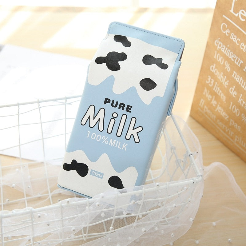 Kawaii Milk Bag