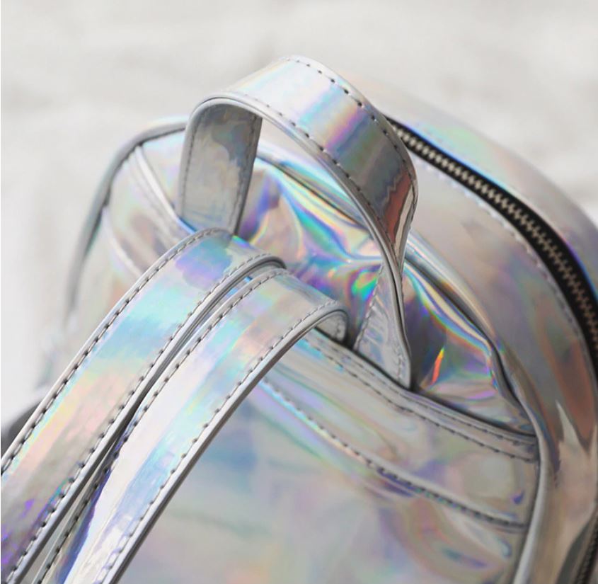 Silver Hologram Backpack