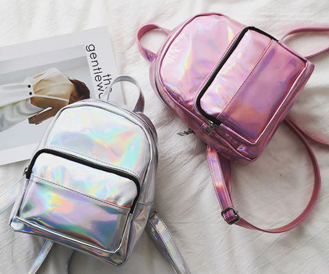 Silver Hologram Backpack